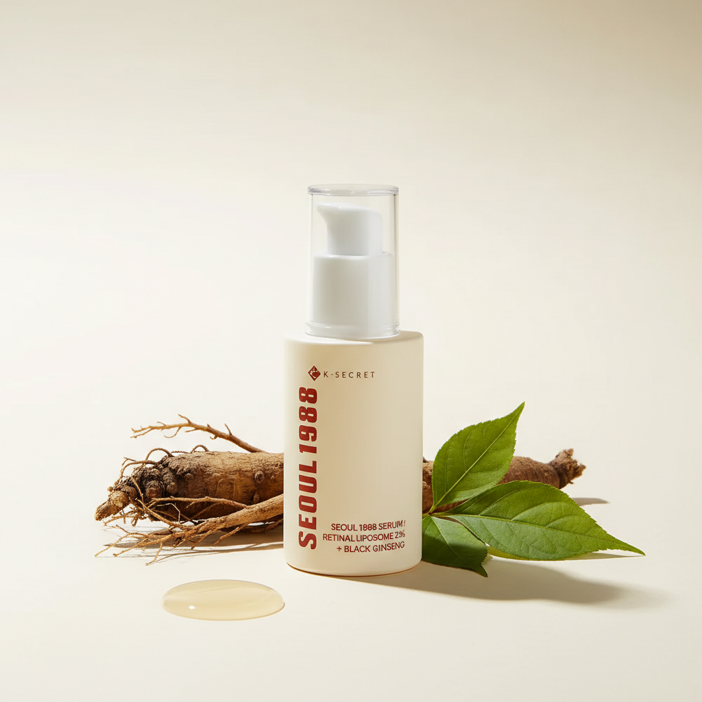 SEOUL 1988 Serum : Retinal Liposome 2% + Black Ginseng 30ml