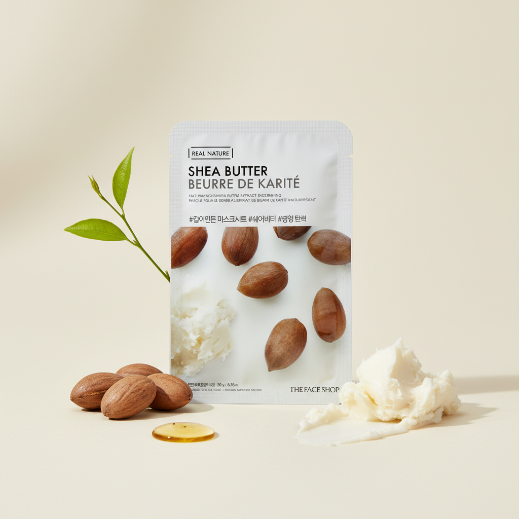 Real Nature Face Mask with Shea Butter Extract 20G