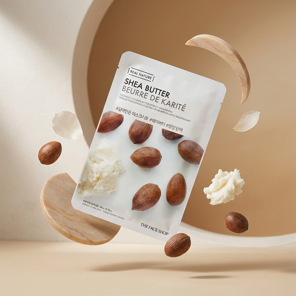 Real Nature Face Mask with Shea Butter Extract 20G