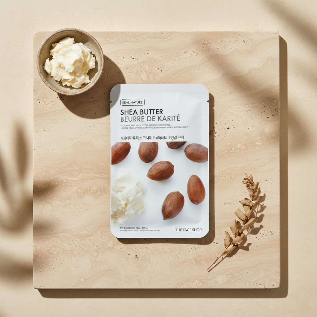 Real Nature Face Mask with Shea Butter Extract 20G