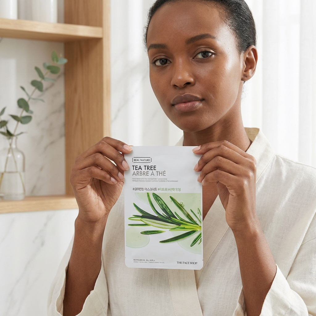 Real Nature Face Mask with Tea Tree Extract 20G
