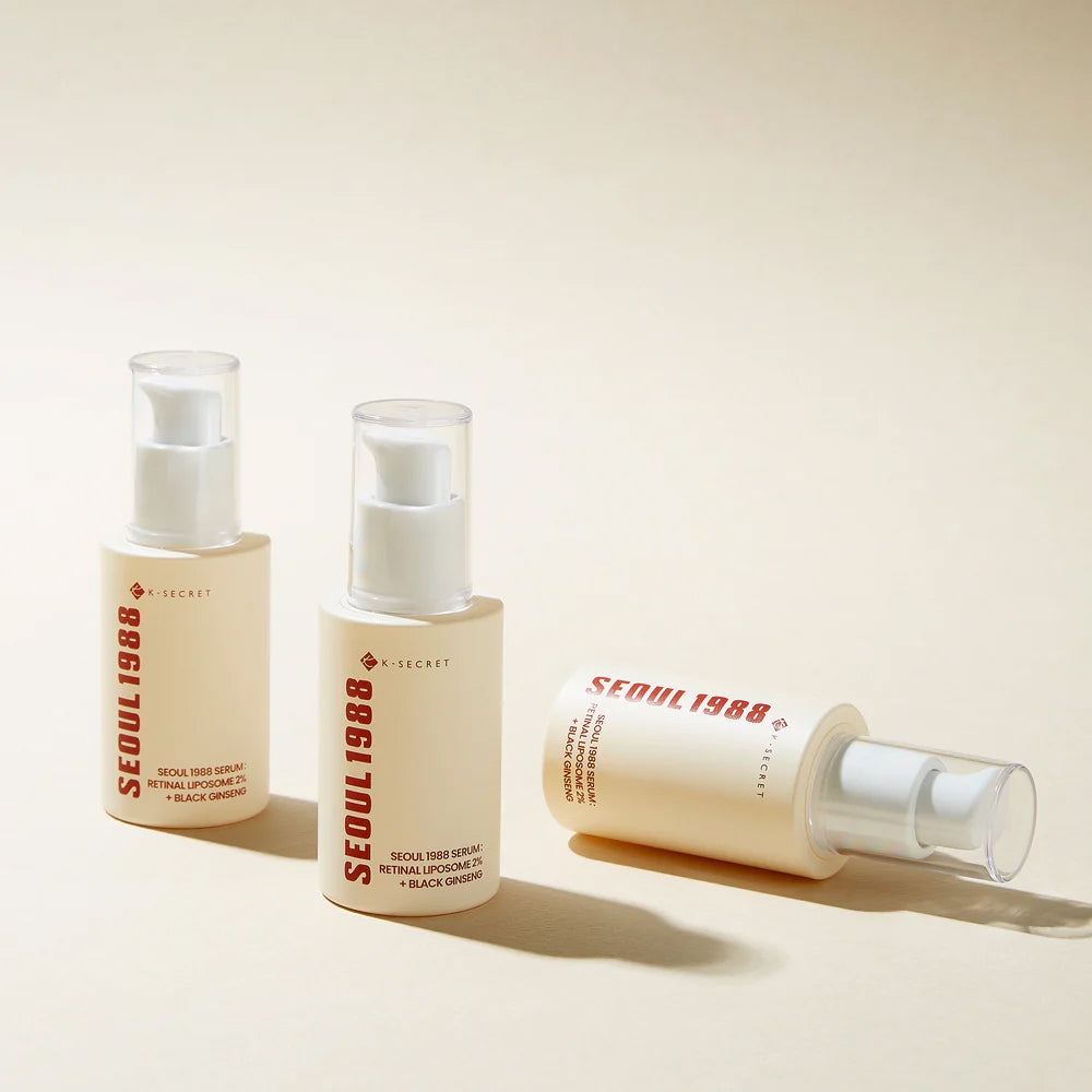 SEOUL 1988 Serum : Retinal Liposome 2% + Black Ginseng 30ml